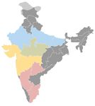 Inde • |1290/1320| • dynastie Khalji: carte